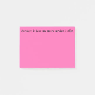 Bloco Post-it Notas agressivas passivas