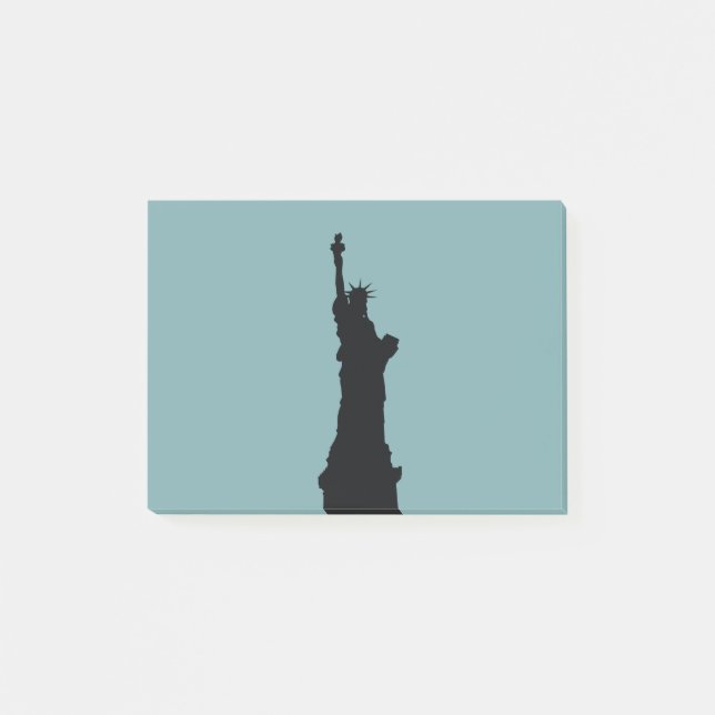 Bloco Post-it Notas da Lady Liberty Post-it® (Frente)