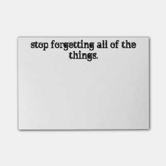 Bloco Post-it notas de post-it