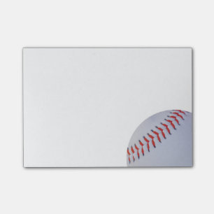 Bloco Post-it Notas de post-it do basebol