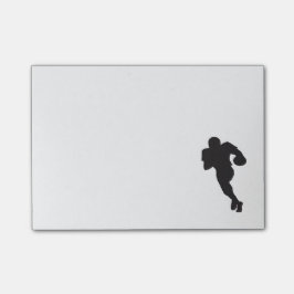 Bloco Post-it Notas de post-it do futebol