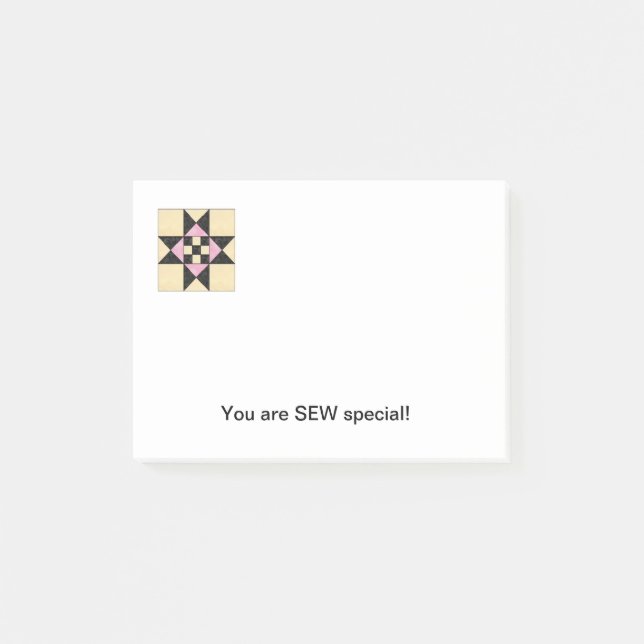 Bloco Post-it Notas de post-it E do bloco da edredão (Frente)