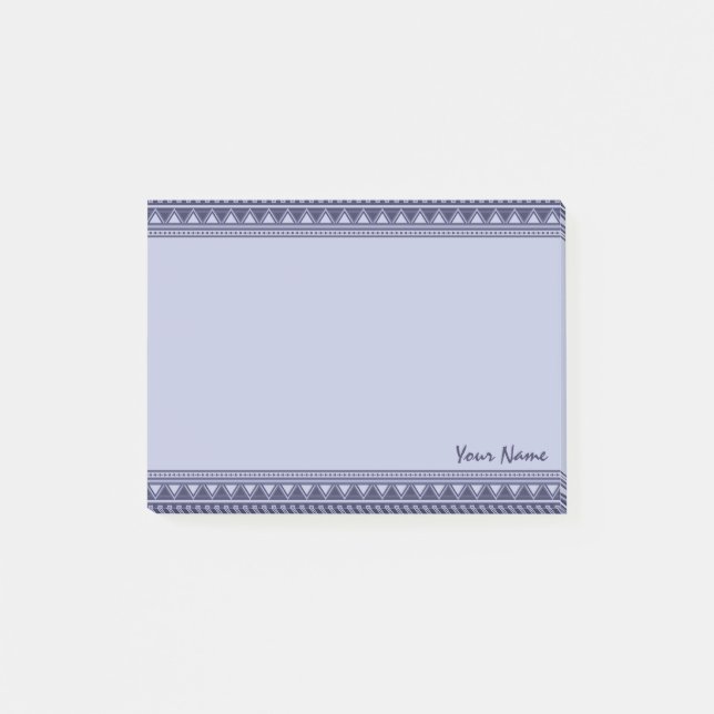 Bloco Post-it Notas de post-it feitas sob encomenda do teste (Frente)