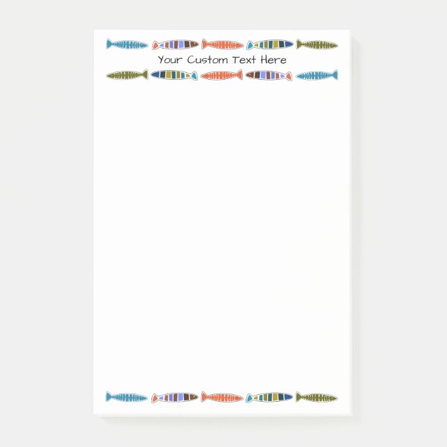 Bloco Post-it Notas de post-it feitas sob encomenda do texto do (Frente)