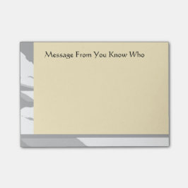 Bloco Post-it Notas de post-it para ele