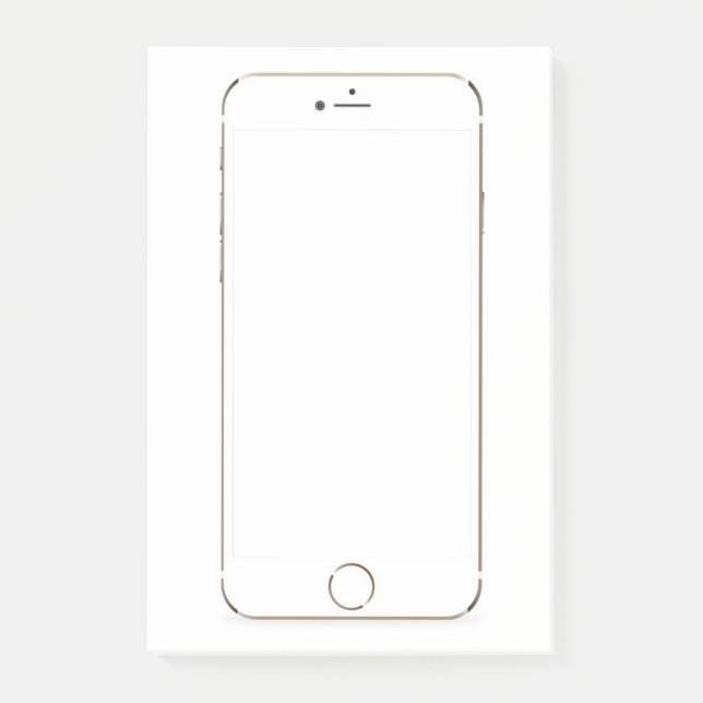 Bloco Post-it Notas de post-it para o design do App UX (Frente)