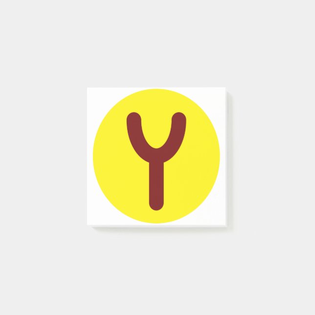 Bloco Post-it Notas de post-it visionárias (Frente)