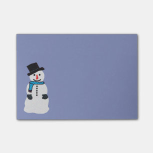Bloco Post-it Notas do Cargo-it® do boneco de neve