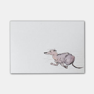 Bloco Post-it Notas do cargo-it® do galgo (a226)