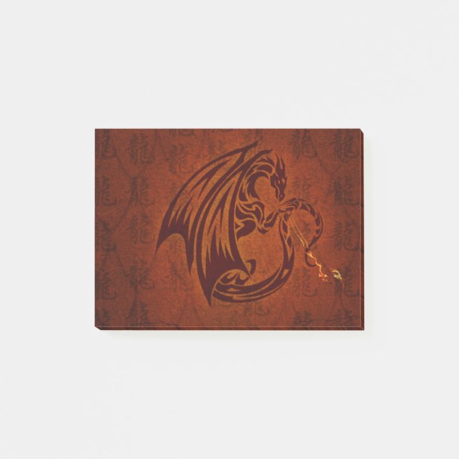 Bloco Post-it Notas do Dragon Post-it® (Frente)