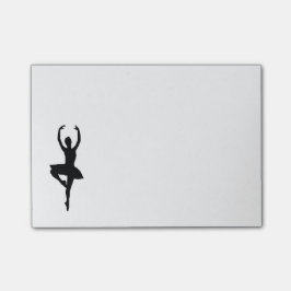 Bloco Post-it Notas do Posto Ballerina