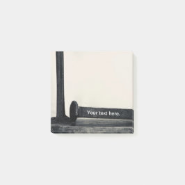 Bloco Post-it Notas do Posto de Coleção Industrial Artística