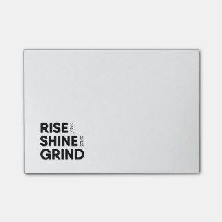 Bloco Post-it Notas pegajosas da elevação e do brilho e da