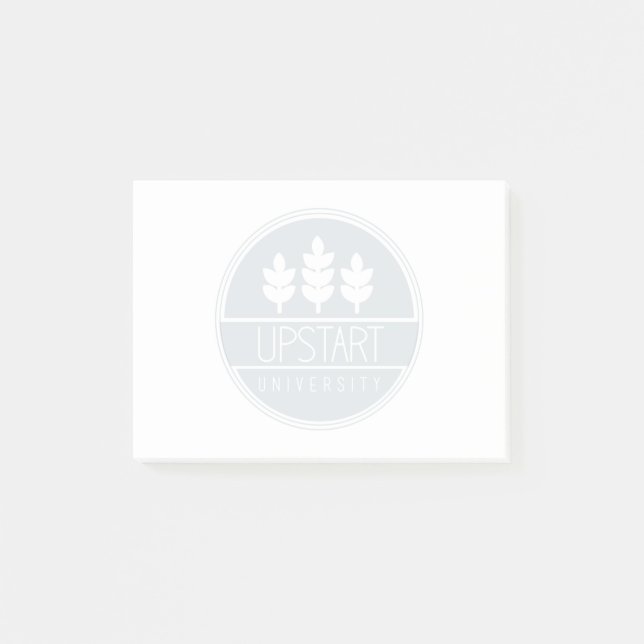 Bloco Post-it Notas pegajosas da universidade principiante (Frente)