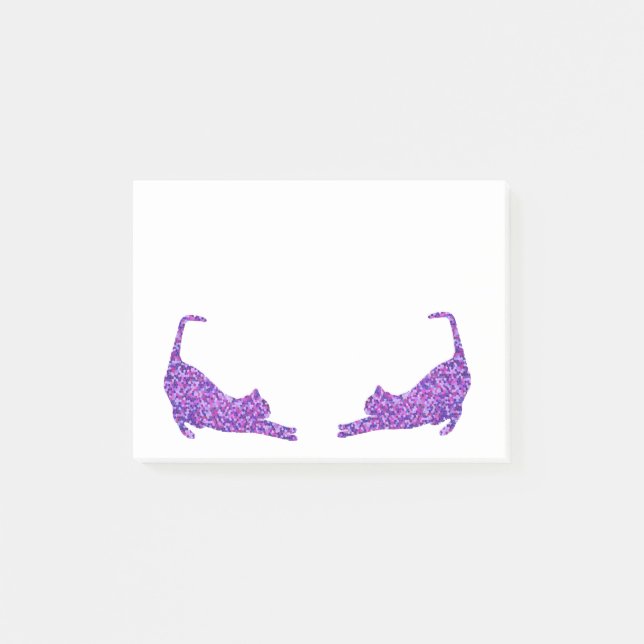 Bloco Post-it Notas pegajosas de CrystalKatz (Frente)