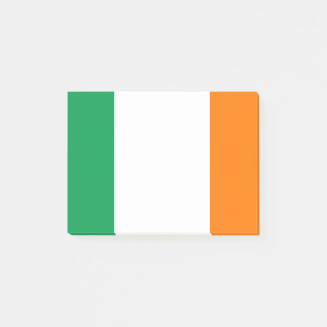 Bloco Post-it Notas Post-it® da Bandeira da Irlanda (Frente)
