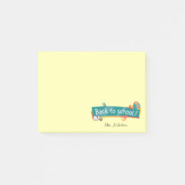 Bloco Post-it Notas Post-it® para Professores de Volta às Aulas