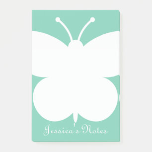 Bloco Post-it Notas Post-it® personalizadas com borboleta fofa