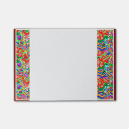 Bloco Post-it O Cargo-it® nota 4" x 6" celebrações loucas