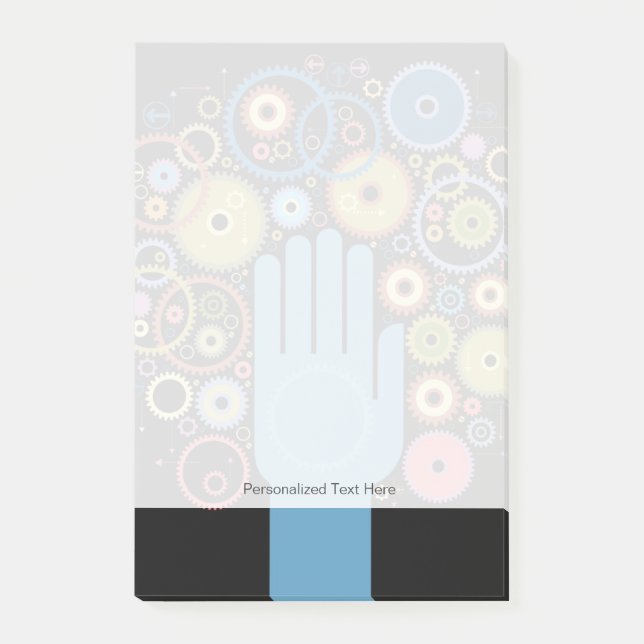 Bloco Post-it O conceito do movimento (Frente)