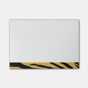 Bloco Post-it O tigre listra notas de post-it