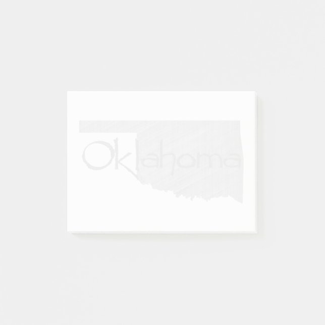 Bloco Post-it Oklahoma (Frente)