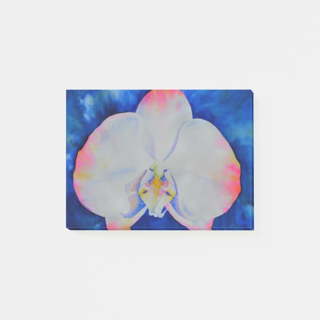 Bloco Post-it Orquídea roscada (Frente)