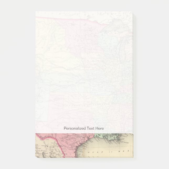 Bloco Post-it Os Estados Unidos da América (Frente)