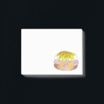 Bloco Post-it Ovos Bento Comida Foodie Cook Chef Ham Breakfast<br><div class="desc">Design apresenta uma ilustração original de deliciosos ovos benedict, com presunto, ovo cozido, molho holandês e cebolinho. Uma comida de café da manhã típica, ideal para seu chef ou fodie favorito! Não vê o que está procurando? Precisa de ajuda para a personalização? Clique em "contate este designer" para criar algo...</div>