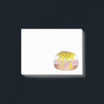 Bloco Post-it Ovos Bento Comida Foodie Cook Chef Ham Breakfast<br><div class="desc">Design apresenta uma ilustração original de deliciosos ovos benedict, com presunto, ovo cozido, molho holandês e cebolinho. Uma comida de café da manhã típica, ideal para seu chef ou fodie favorito! Não vê o que está procurando? Precisa de ajuda para a personalização? Clique em "contate este designer" para criar algo...</div>