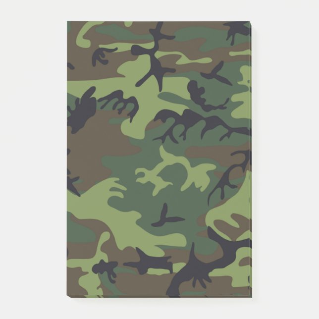 BLOCO POST-IT PADRÃO DE CAMOFLAUGEM (Frente)