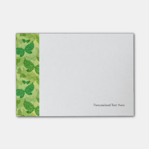 Bloco Post-it Padrão Verde Primavera