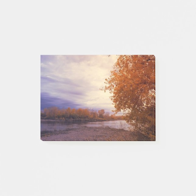 Bloco Post-it Paisagem de outono (Frente)