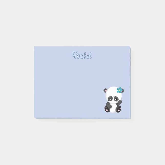 Bloco Post-it Panda Bear Cuteness (Frente)