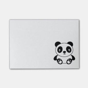 Bloco Post-it Panda bonito