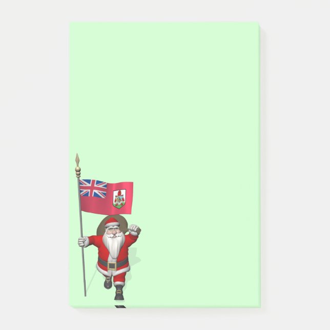 Bloco Post-it Papai Noel, Alferes Das Bermudas (Frente)