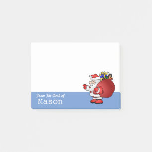 Bloco Post-it Papais noeis Engraçados Personalizados com present