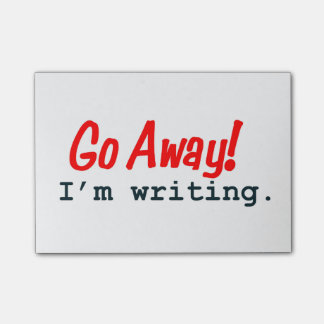 Bloco Post-it Parto, eu sou notas de post-it da escrita