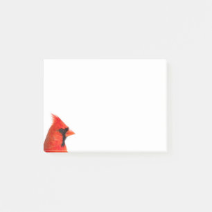 Bloco Post-it Pássaro cardinal
