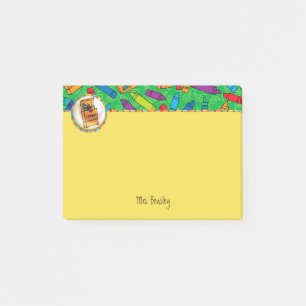 Bloco Post-it Pastéis coloridos 4 x 3
