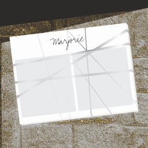 Bloco Post-it Personalizado adicione um nome ou um monograma