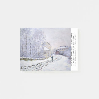 Bloco Post-it Personalizado com o Posto Claude Monet