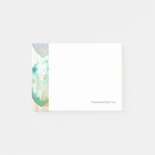 Bloco Post-it Pintura de Abstrato moderno em Newsprint