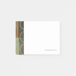 Bloco Post-it Pintura de Abstrato multitexturizada pelo Vision S