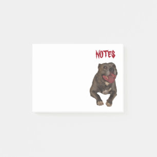 Bloco Post-it Pitbull feliz