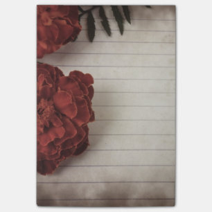 Bloco Post-it Plano de fundo com papel vinculado