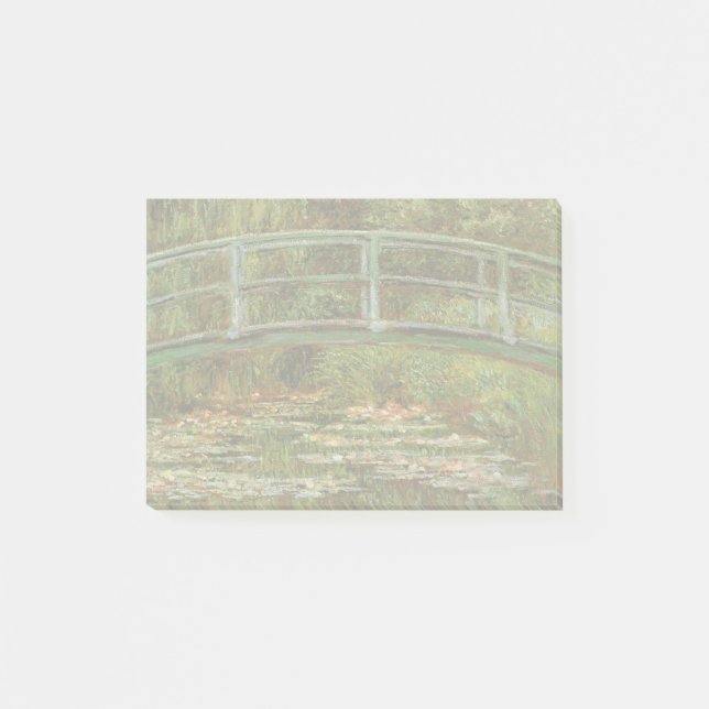 Bloco Post-it Ponte Japonesa Monet Giverney (Frente)