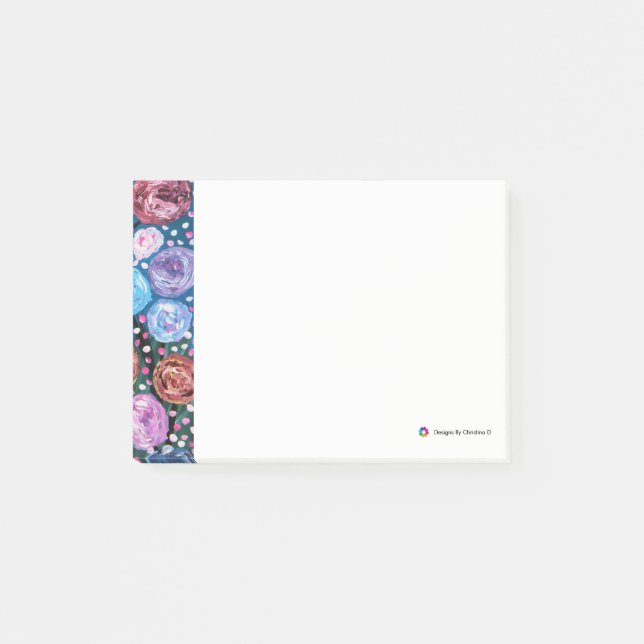 Bloco Post-it Pop da flor (Frente)