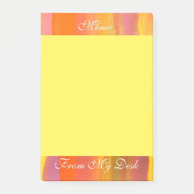 Bloco Post-it postar Notas (Frente)