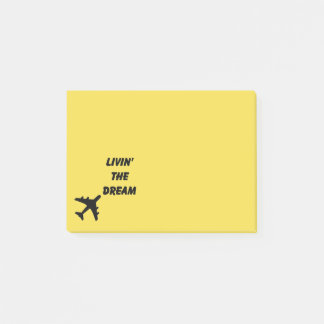 Bloco Post-it Posto de avião
